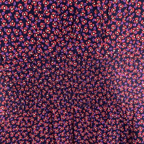 Mango floral dress like new with honeycomb detail