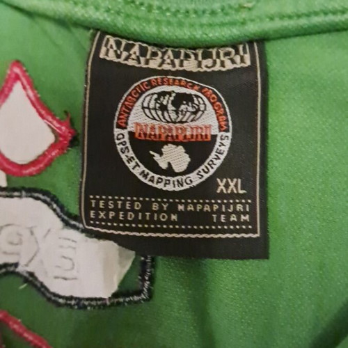 Napapijri men's green blouse like new