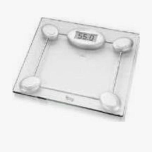Izzy LS-5700 digital bathroom scale used, transparent