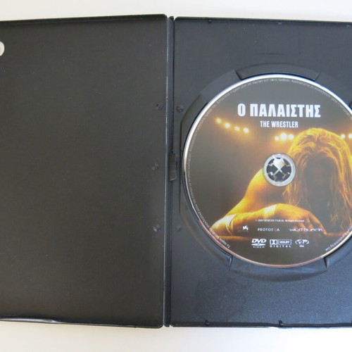 DVD The Wrestler used, Darren Aronofsky movie with subtitles