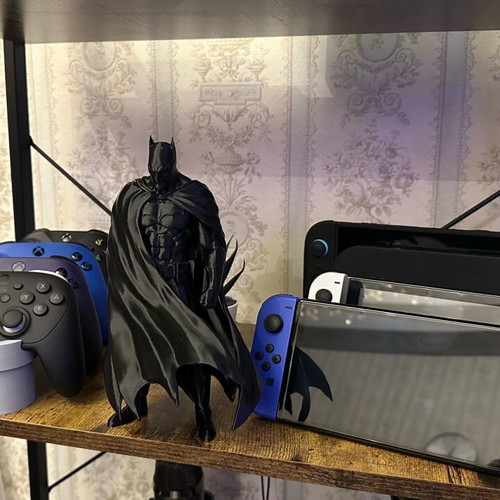 Batman figure 3D printed new, handmade black