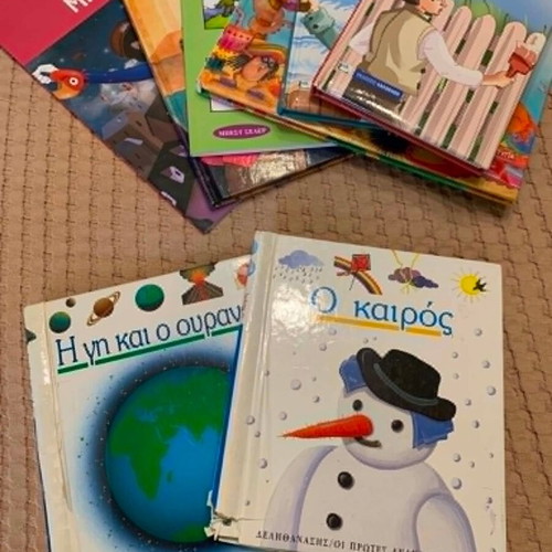 Children's books like new, pack of 8, literary and educational