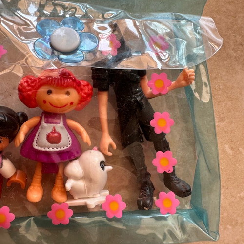 Small dolls used in a nice bag