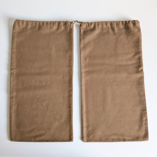 Gucci dust protection pouches set of 2, new, 40x20.5 cm