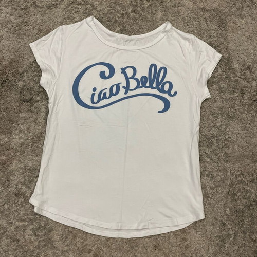 White T-shirt Ciao Bella size S like new