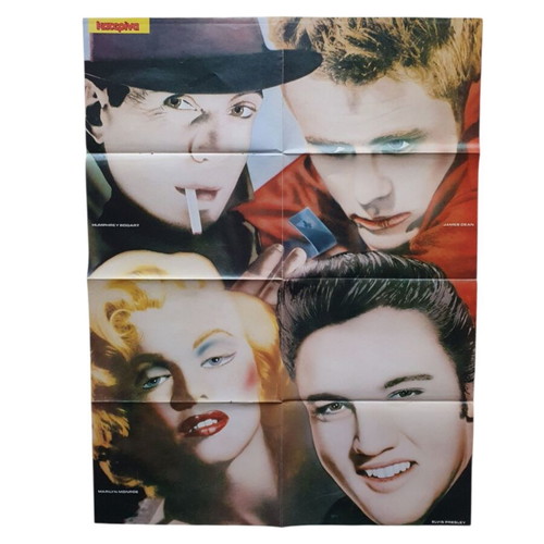 Vintage poster 80s Katerina magazine like new