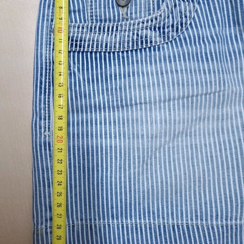 Marks & Spencer jeans shorts like new, size 14, white and turquoise