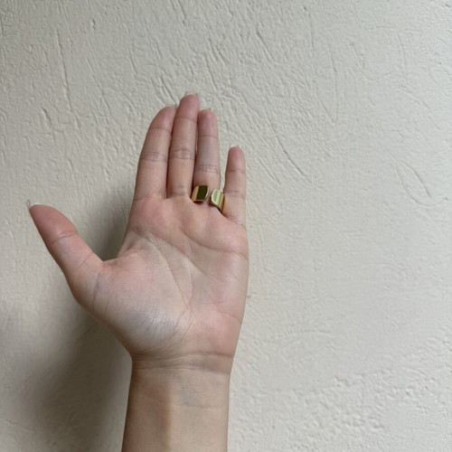 Gold ring new, adjustable, unique design