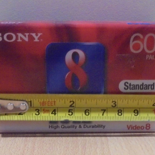 Sony Video 8 P5-60MP3 Two 60-Minute Video Camera Cassettes New