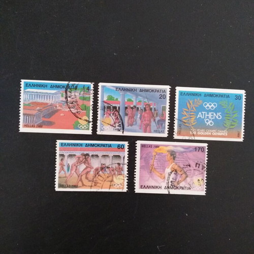 Seoul 1988 Olympic Games stamp set used, complete series