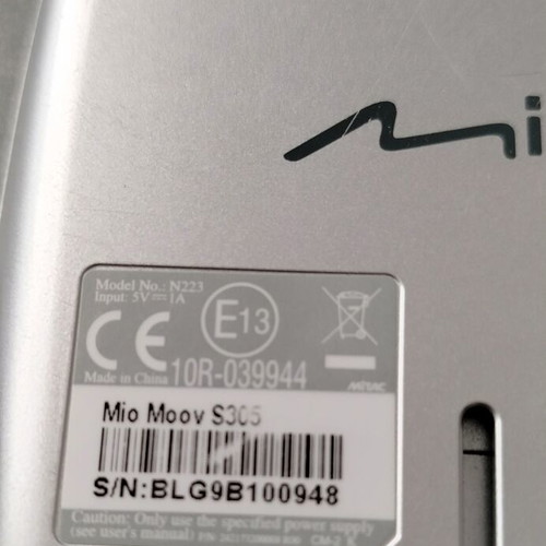 Mio GPS used