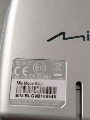 Mio GPS used