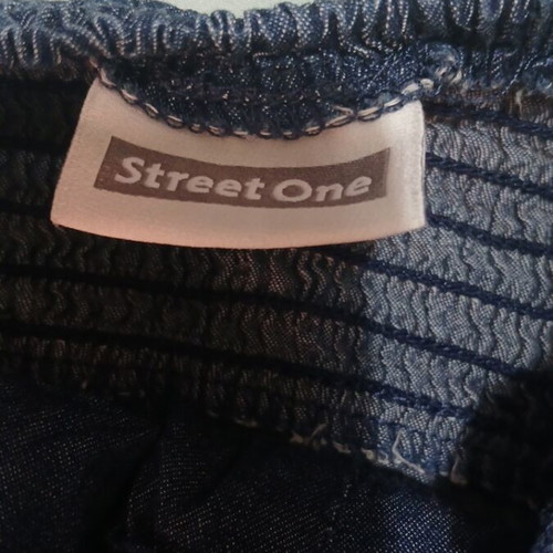 Street One dress used, blue, size S