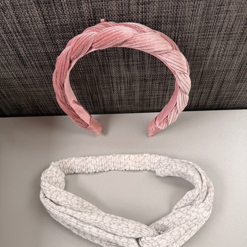 Headband and hair ribbon like new