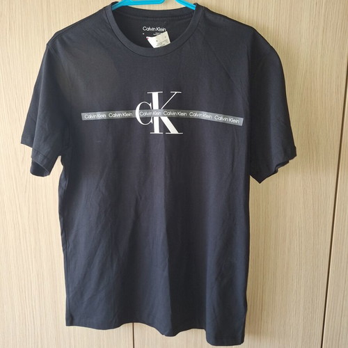 Calvin Klein men's T-shirt new, size M, black, 100% cotton