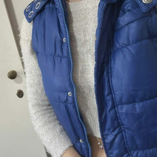 Blue Zara TRF Collection vest like new, teen style