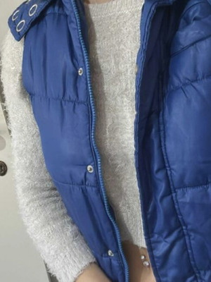 Blue Zara TRF Collection vest like new, teen style