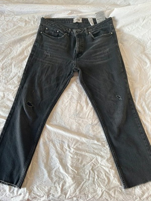 Stradivarius jeans used, women's size Large 40cm, skinny