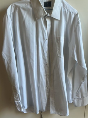 M&S Marcs and Spencer white dress shirt used with cuff sleeves