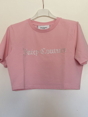 Juicy Couture crop top like new, pink, size M