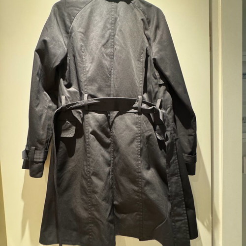 Zara Basic Women's Black Trench Coat Size S Used