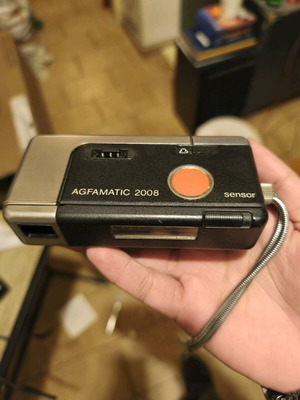 Agfamatic 2008 Pocket vintage camera 1973 used