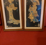 Chinese handmade vintage frames used, set of 2