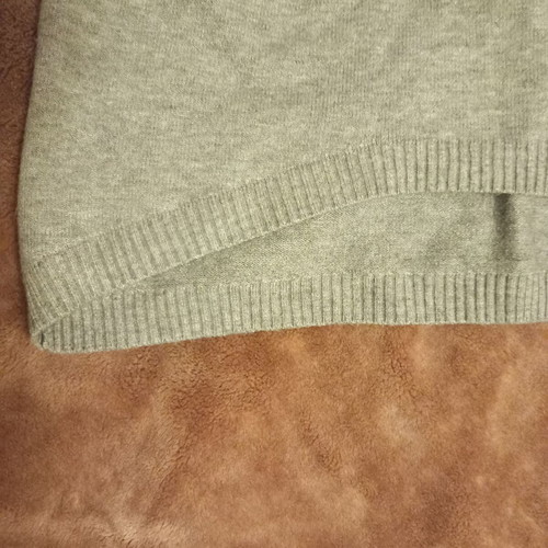 Grey crop sweater like new, women's L/XL