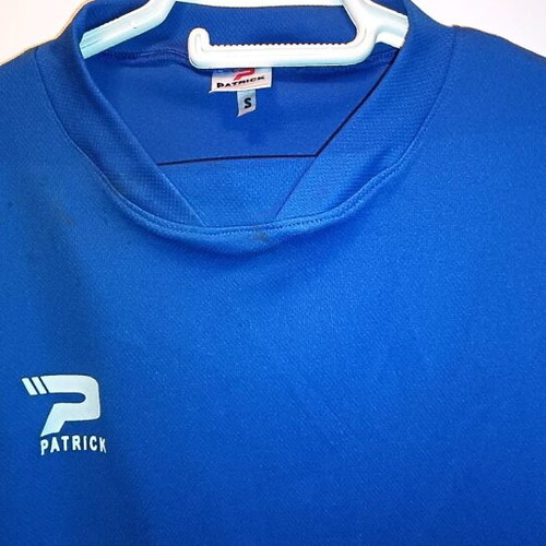 Athletic jersey used, size S, blue with white details