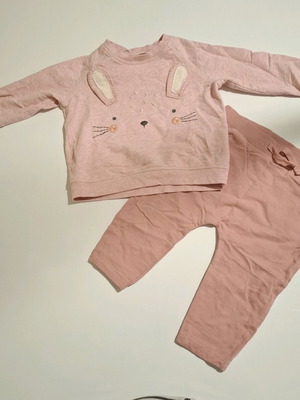 Next baby girl set 9-12 months 80cm like new, sweater and pants