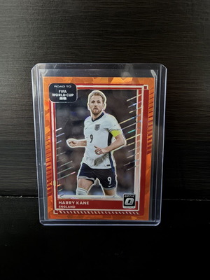 Donruss 2025-26 Harry Kane Optic Orange Ice Card like new