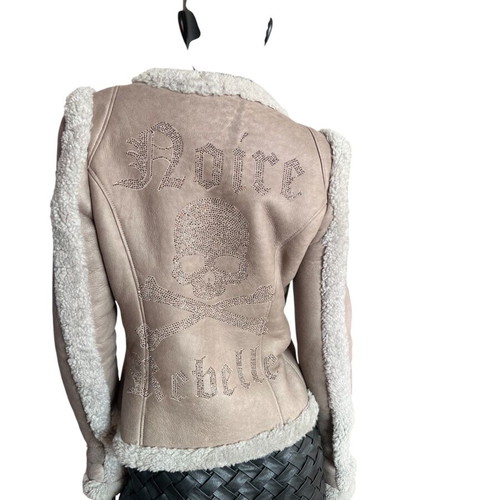 Philipp Plein Sheepskin Jacket size S like new, gray