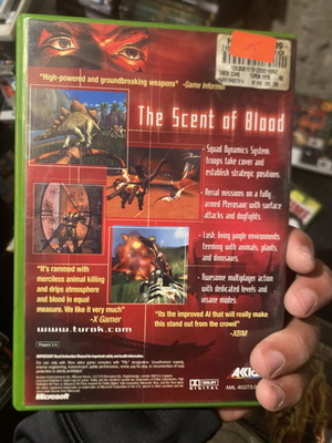 Turok Evolution Xbox game, original