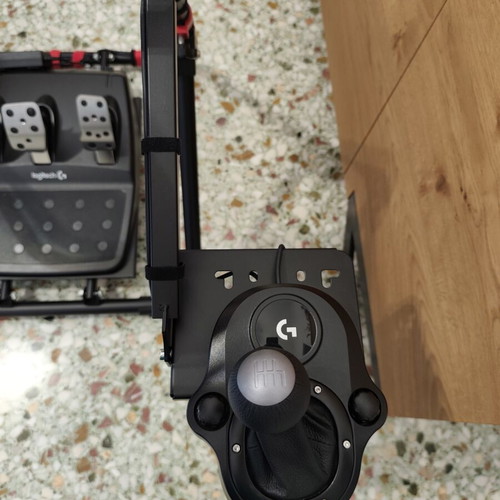 Logitech G29 Driving Force racing wheel with pedals and gear shifter, PXN stand