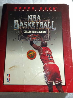 Upper Deck NBA Basketball συλλεκτικό άλμπουμ με 352 κάρτες