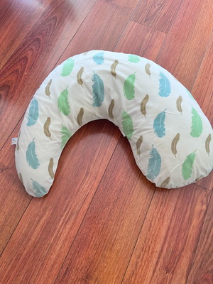 Dr Brown nursing pillow used, cotton and hypoallergenic