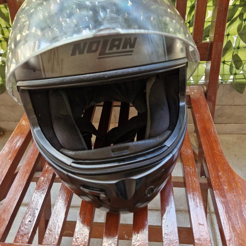 Κράνος μηχανής NOLAN μεταχειρισμένο, μέγεθος Μ