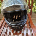 Κράνος μηχανής NOLAN μεταχειρισμένο, μέγεθος Μ