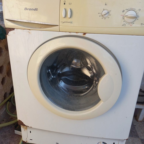 Washing machine used, broken timer, manual spin only