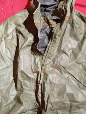 Vietnam War US Army Wet Weather Parka used