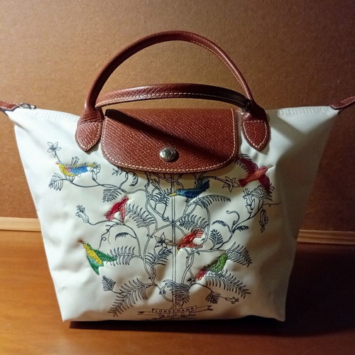 Longchamp Le Pliage mini bag Arbre de Vie limited edition