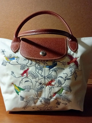 Longchamp Le Pliage mini bag Arbre de Vie limited edition