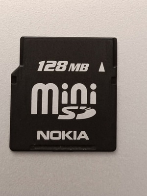 Nokia Mini SD 128MB memory card