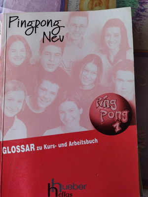 Pingpong neu 1 - Glossar μεταχειρισμένο, εκμάθηση γερμανικών