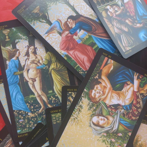 Botticelli collectible tarot deck like new