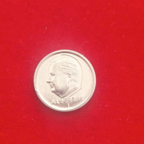 Belgium 1 Franc Coin used