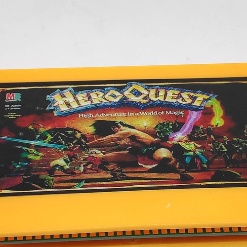 HeroQuest NES game cartridge like new, classic adventure