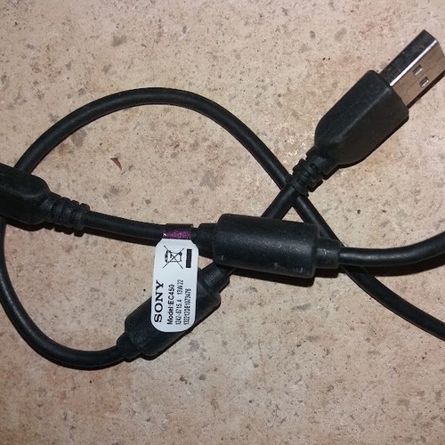 Sony USB 2.0 to micro USB cable black 1m new