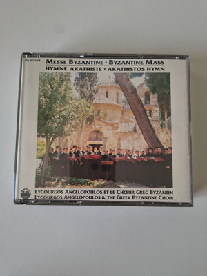 Lycourgos Angelopoulos Byzantine Choir 2CD like new, classical