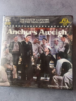 Anchors Aweigh Super 8 vintage film used, MGM color sound